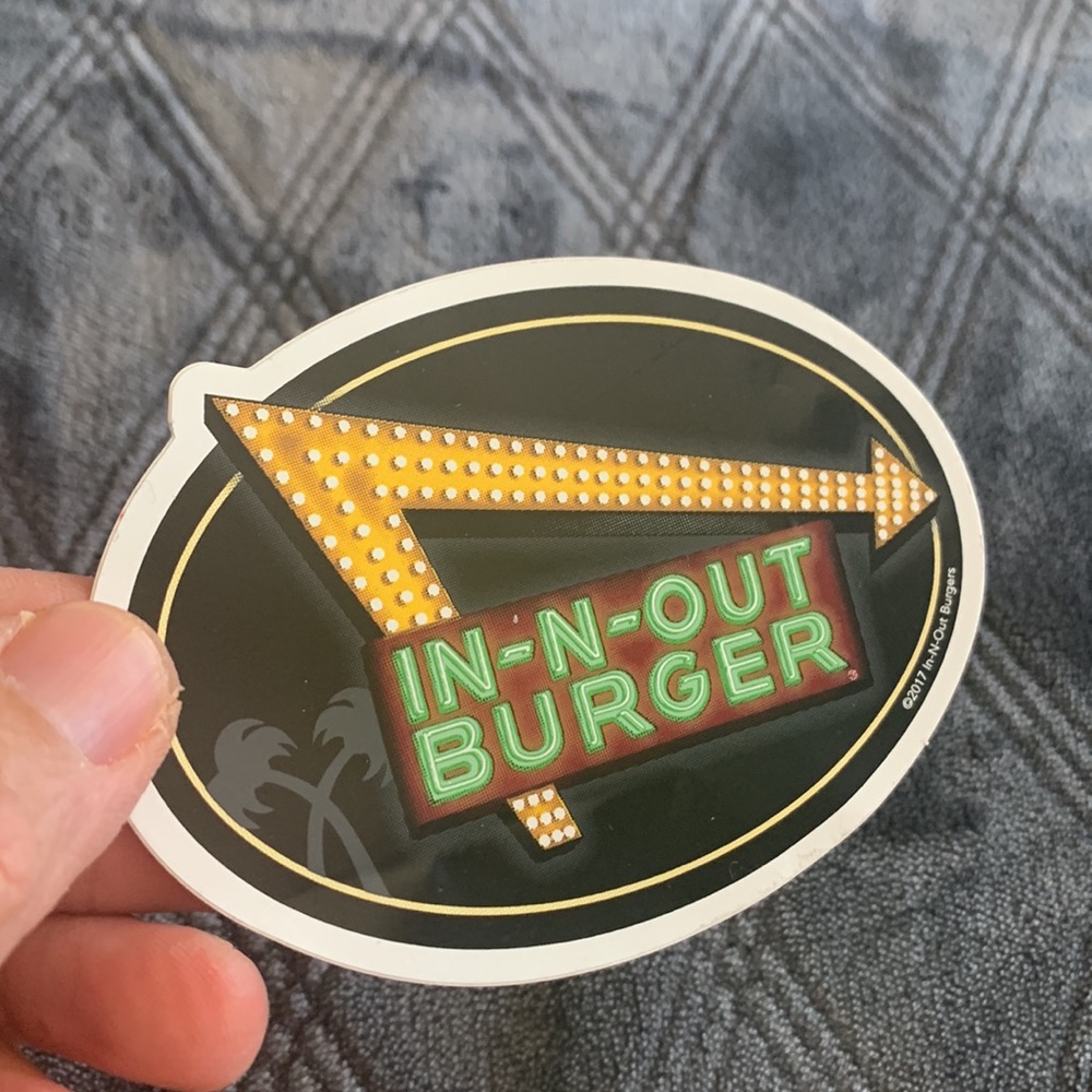 IN-N-OUT BURGER Sticker - Picture 3 of 5